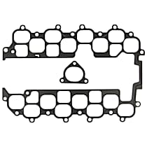 Intake Plenum Gasket, Beaded Steel - 