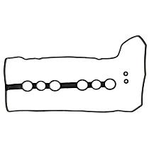 Valve Cover Gasket, Molded Rubber, Grommets Included, Includes Spark Plug Tube Seals, 4 Cyl 1.8L - 