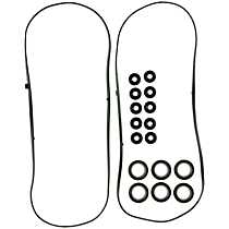 Valve Cover Gasket, Includes Grommets & Spark Plug Tube Seals, Molded Rubber, 6 Cyl 3.5L