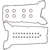 Valve Cover Gasket, Includes Grommets & Spark Plug Tube Seals, 8 Cyl 4.6L - 