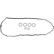 Valve Cover Gasket, Molded Rubber, Includes Grommets & Spark Plug Tube Seals, 4 Cyl 1.6L