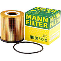 Oil Filter, Cartridge, Supercharged, Hatchback; Factory filled synthetic oil application - Premium Filter or Premium Filter recommended, No, 4 Cyl 1.6L