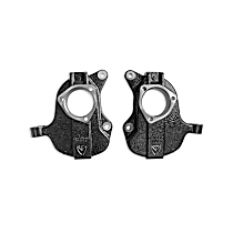 Knuckle, 2in. Lowering Spindles; Reqs. 18in. Rims Or Larger; Rims Smaller Than 20in. Will Require Ball Joint Trimming; Fits With Stamped Steel Or Aluminum Control Arms Only; Except Wheels Wider Than 9in. Or Wheels With Less Than 4.5in. Backspacing - 