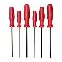 27021LT Long Slotted and Phillips Set, 6 pcs.
