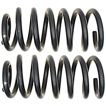 Front, Coil Springs, Rear Wheel Drive, Without Electronic Dampening Control Chassis, Set of 2