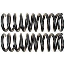 Front, Coil Springs, Four Wheel Drive, Constant Rate Springs, With Air Conditioning, Set of 2