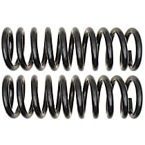 Front, Coil Springs, Rear Wheel Drive, Constant Rate Springs, With Air Conditioning, Set of 2