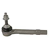 Front, Driver or Passenger Side, Outer Tie Rod End, 194.5 (mm) from Stud Center to Body End