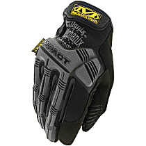 MPT58 Gloves - Black and Gray, Thermoplastic Rubber