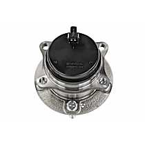 Rear, Driver or Passenger Side Wheel Hub, FWD, 5 Lugs