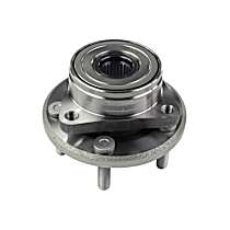 Front, Driver or Passenger Side Wheel Hub, 5 Lugs