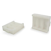 GK6544 Leaf Spring Bushing - White, Nylon, Direct Fit, Set of 2