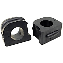 Front, To Frame Sway Bar Bushing, With 25.4-26 mm (1 inch - 1 1/32 inch) Bar, Set of 2
