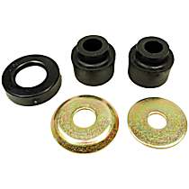 GK8101 Radius Arm Bushing - Black, Rubber, Direct Fit, Set of 2