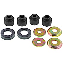 GK8181 Radius Arm Bushing - Black, Rubber, Direct Fit, Set of 4
