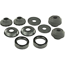 GK8361 Radius Arm Bushing - Black, Rubber, Direct Fit, Set of 4