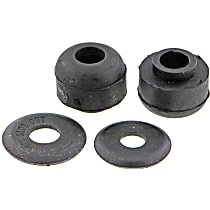 GK8649 Strut Rod Bushing - Black, Rubber, Direct Fit, Set of 2