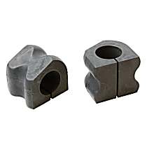Front, Driver or Passenger Side Sway Bar Bushing, Outer; With Dynamic Suspension (KDSS), Set of 2