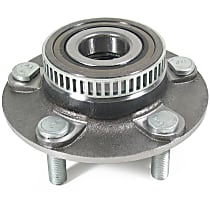 Rear, Driver or Passenger Side Wheel Hub, FWD, 5 Lugs, With Bearing, Supreme Series