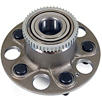 Rear, Driver or Passenger Side Wheel Hub, 5 Lugs, With Bearing, Supreme Series
