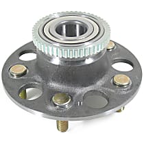 Rear, Driver or Passenger Side Wheel Hub, 5 Lugs, With Bearing, Supreme Series
