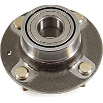 H512194 Rear, Driver or Passenger Side Wheel Hub, 4 Lugs, With Bearing, FWD, Supreme Series