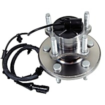 H512313 Rear, Passenger Side Wheel Hub, 5 Lugs, With Bearing, FWD, Supreme Series