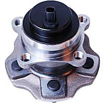 H512364 Wheel Hub, 5 Lugs, With Bearing, FWD, Supreme Series