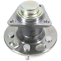 Rear, Driver or Passenger Side Wheel Hub, FWD, 5 Lugs, With Bearing, Supreme Series