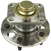 Rear, Driver or Passenger Side Wheel Hub, Non-ABS, FWD, 5 Lugs, With Bearing, Supreme Series - Rear, Driver or Passenger Side