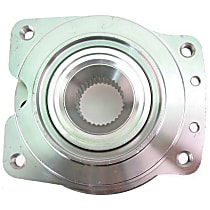 Front, Driver or Passenger Side Wheel Hub, FWD, 5 Lugs, With Bearing, Supreme Series