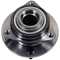 Front, Driver or Passenger Side Wheel Hub, FWD, 5 Lugs, With Bearing, Supreme Series - Front, Driver or Passenger Side