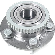 H513092 Front, Driver or Passenger Side Wheel Hub, 5 Lugs, With Bearing, RWD, Supreme Series