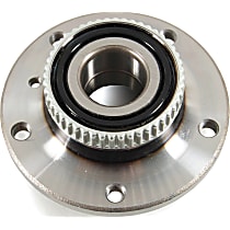 H513125 Front, Driver or Passenger Side Wheel Hub, 5 Lugs, With Bearing, RWD, Supreme Series