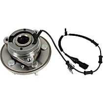 H513233 Front, Passenger Side Wheel Hub, 5 Lugs, With Bearing, FWD, Supreme Series