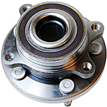 Front or Rear, Driver or Passenger Side Wheel Hub, AWD, 5 Lugs, With Bearing, Supreme Series - Front or Rear, Driver or Passenger Side