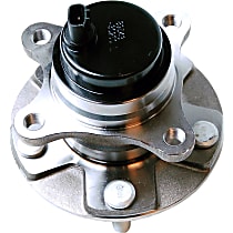 H513284 Front, Driver Side Wheel Hub, 5 Lugs, With Bearing,, Supreme Series