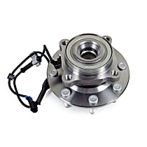 Front, Driver or Passenger Side Wheel Hub, 4WD, 8 Lugs, With Bearing, Supreme Series