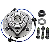 Front, Driver or Passenger Side Wheel Hub, 3 Lugs