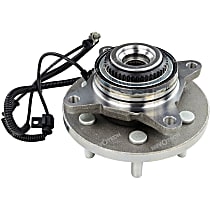 Front, Driver or Passenger Side Wheel Hub, 4WD, 6 Lugs, With Bearing, Supreme Series - Front, Driver or Passenger Side