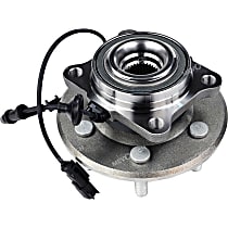 Rear, Driver or Passenger Side Wheel Hub, RWD, 6 Lugs, With Bearing, Supreme Series - Rear, Driver or Passenger Side