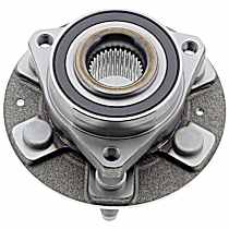 Front, Driver or Passenger Side Wheel Hub, 3 Lugs - Front, Driver or Passenger Side