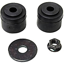 Supreme Series Sway Bar Link Bushing - Black, Rubber, Direct Fit, 1-end-link set