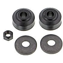 MK7081 Supreme Series Sway Bar Link Bushing - Black, Rubber, Direct Fit, 1-end-link set