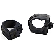 MK7113 Supreme Series Steering Rack Bushing - Black, Rubber, Direct Fit, Set of 2