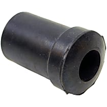 Leaf Spring Bushing - Black, Rubber, Direct Fit, Sold individually