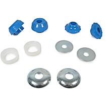 MK80007 Radius Arm Bushing - Blue, Rubber, Direct Fit, Set of 2