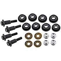 Sway Bar Link Bushing, Blue, Rubber, 2-end-link set, Supreme Series - Rear