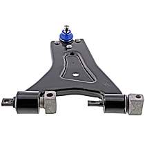 Front, Passenger Side, Lower Control Arm, FWD, With 4 Bolt Hole Attachment, Supreme Series