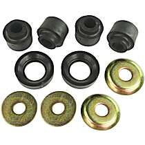 MK8268 Radius Arm Bushing - Black, Thermoplastic, Direct Fit, Set of 2